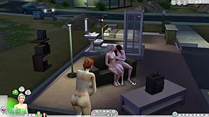 Lesbian Strapon Fun In The Sims 4