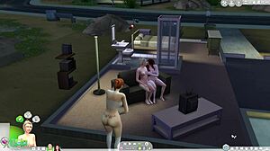 Lesbian Strapon Fun In The Sims 4
