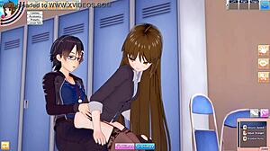 Koikatsu Hentai Office Girl Mina SPOILS HARD COCK