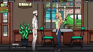 Cunning Masseur Asks Permission To Examine Breasts In 3D Hentai Game With Anal Blowjob Gangbang Creampie