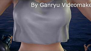 i get dominated by asuka kazama in tekken 7 hardcore femdom wrestling