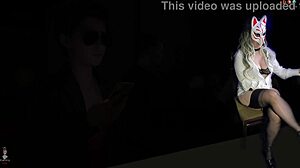 Golden Boy 32 Busty Milf Choking On Dildo