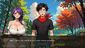 صُدمت بزاز صديقتي الأقرب الضخمة تنفجر في العلن عند المزرعة