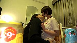 hot night pool sex with big tits girl