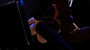 Esmeralda's Late Night Class with Big Tits