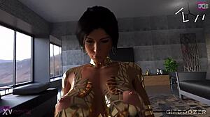 Shoplifter Punished: Strip-Searched, Rimmed, and Creampied by Brutal Guard