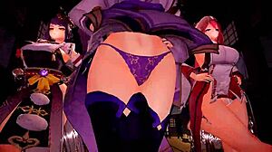 raiden yae sara group sex voice vers