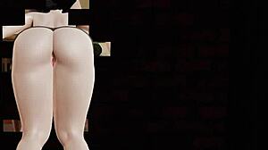 Μεγάλα στήθη Χένται τίτφακ συνεδρία της Nerisa!