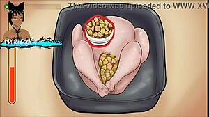 Being kind and helping with thanksgiving, they give thanks with blowjobs.