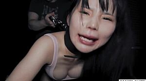 Intensely fucking the anime girl in bedroom cowgirl position. Feeling the passion and roughness.