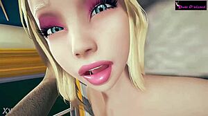 Intense interracial threesome demo with blowjobs.