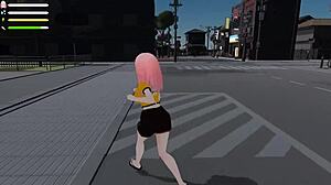 Roxanne Continues Exhibitionist Adventures In Kyonyuu Fantasy