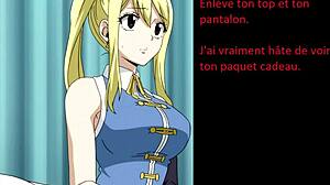 Lucy heartfilia french joi hentai session 😏