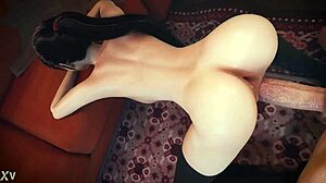 Tifa Doggystyle Creampie Fuck