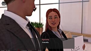 complete gameplay - thief of hearts part 10 with milf dress kissing pussy licking outdoor toilet sex