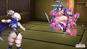 Ep17 Manari Rencontre le Samouraï Démon dans le Shinobi Demi-Démon