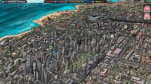 Masor șiret cere voie să examineze țâțele în joc hentai 3D cu gangbang anal blowjob creampie