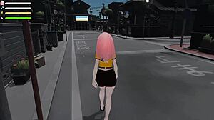 Roxanne ผจญภัยโชว์หีต่อใน Kyonyuu Fantasy