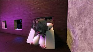 Roblox淫乱女が種付けおねだり！