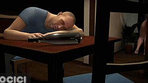 Cheating milf neighbor gets intense doggystyle on sofa in next door vam 3d porn