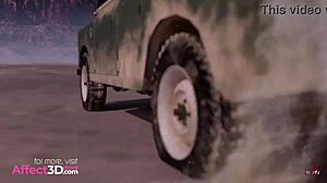 Check out Monica Rossi in the cave 3d animation.