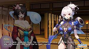 ep17 manari encounters samurai fiend in half-demon shinobi