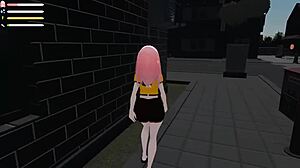 Roxanne Continues Exhibitionist Adventures In Kyonyuu Fantasy