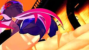 Feeling intense pleasure in hysilens hardcore scene