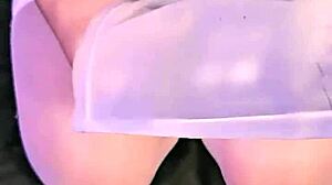 Dildo mrlsexdoll penetrerer mig mens jeg ser hentai.