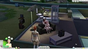 Lesbian Strapon Fun In The Sims 4