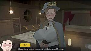 ميلف بثديين كبيرين في رحلة الشهوة Ntrman الجزء 1