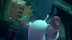 Strašljiva hentai analna ritolizba in lizanje komp.