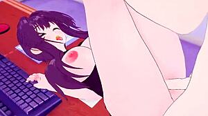 Kaoruko Waguri Fucks You In The Office With Anal Blowjob Creampie Squirting Tit Play