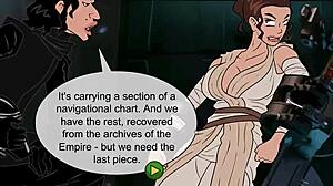 Star Wars Moans Awaken with Intense Titjob Action!