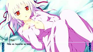 in hoshizora no memoria, wish upon a shooting star, yume ototsu performs her only scene in spanish