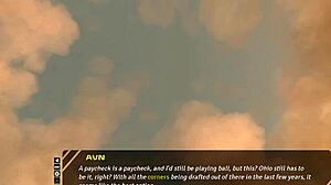 Stunning long-haired brunette enjoys being teased by me in taboo hentai 3d game