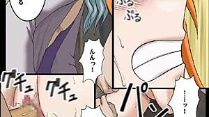 nami and robin enjoy a group activity on jaya