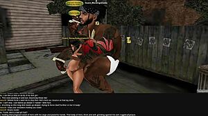 Pregnant woman cheats with big black cock!