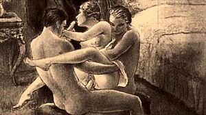 Vintage Erotic Drawings With Bold Imagery