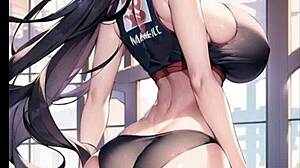 Beautiful Selection of Booty Anime Girls with Cute Asses
