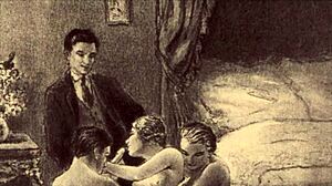 Vintage Erotic Drawings With Bold Imagery