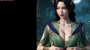 goddess temptress awaits in 3d animated hentai beauty