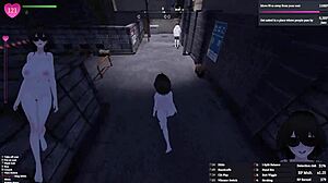 Manaka Flashes In Residential Area Uncensored