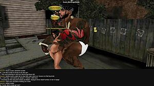 Pregnant woman cheats with big black cock!