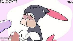 Hej, sprawdź hentai gangbang z Sneasel!