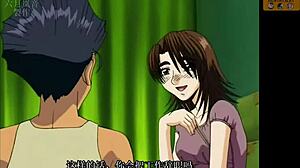 hentai timida e quente with voyeur anal scenes