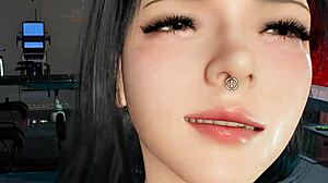 Juzi performs a handjob in this POV scene