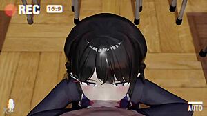 i enjoy a 3d hentai blowjob session