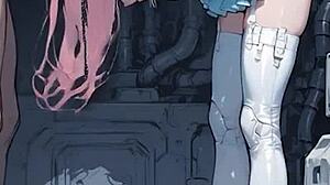 ai hentai slop overflows with enormous jiggling boobs and massive tits