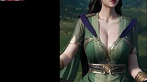 goddess temptress awaits in 3d animated hentai beauty